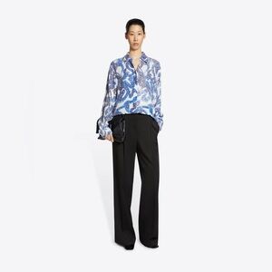 NWOT Dries Van Noten Pleated Pants in Black